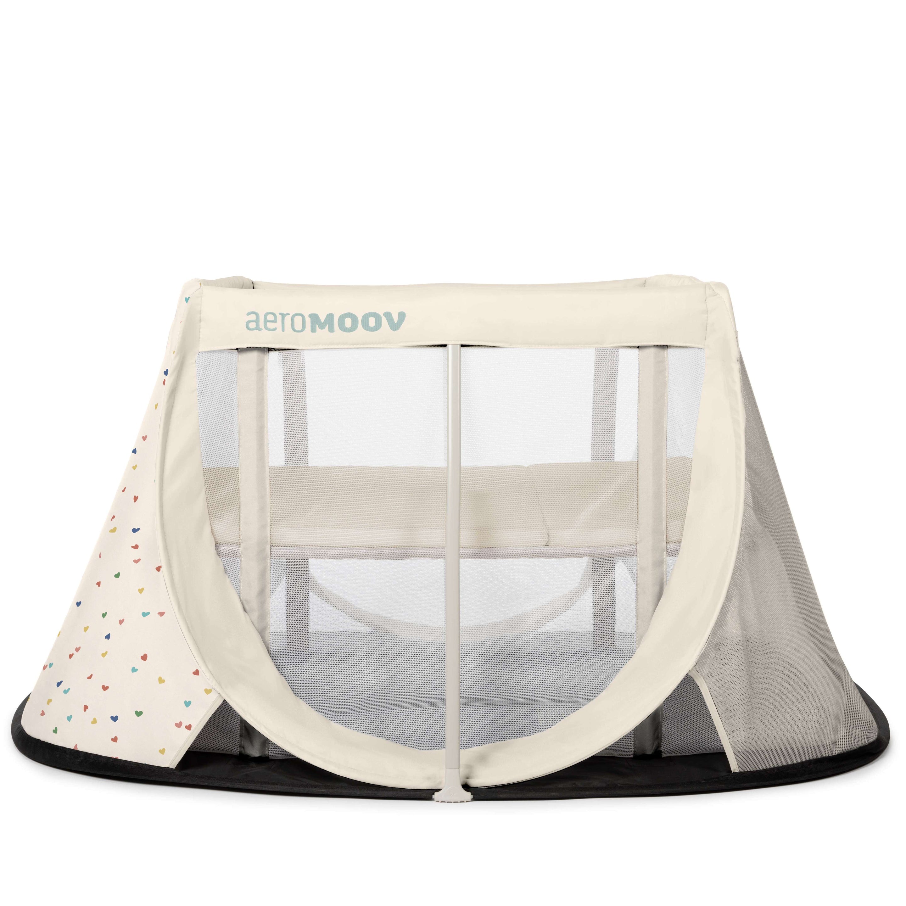 AeroMoov Instant Travel Cot | Confetti Hearts