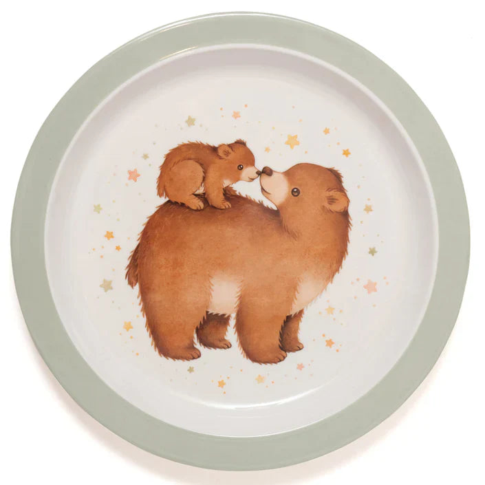 Petit Monkey Melamine Plate | Bear