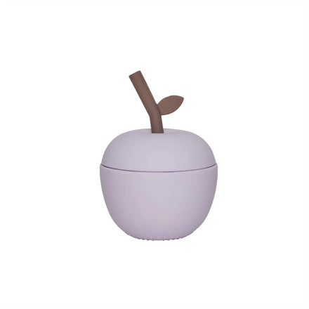 Oyoy Living Apple Drinking Cup | Lavender