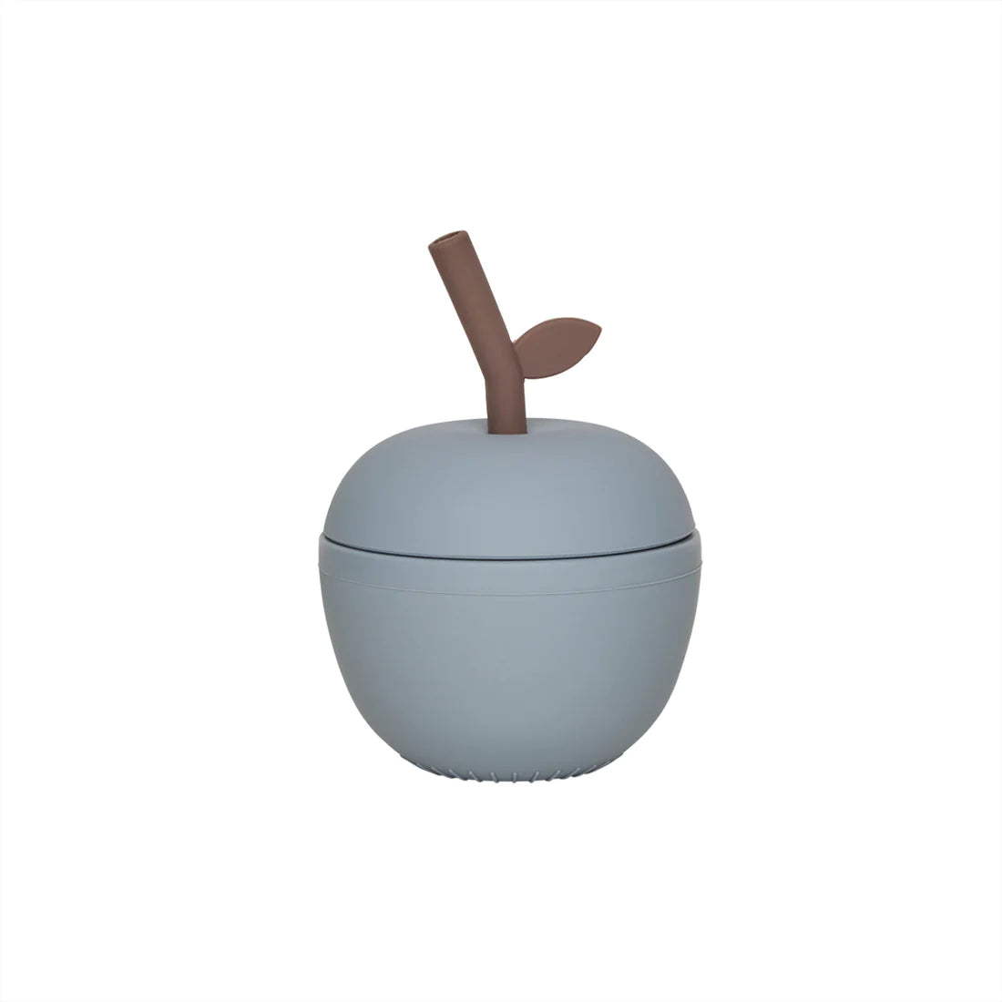 Oyoy Living Apple Drinking Cup | Dusty Blue