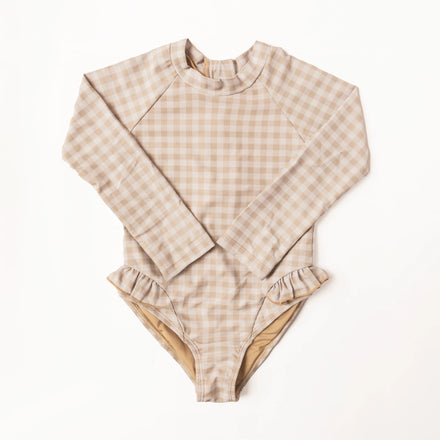 Mrs. Ertha Long Sleeve Swimsuit Ariella | Soft Squares