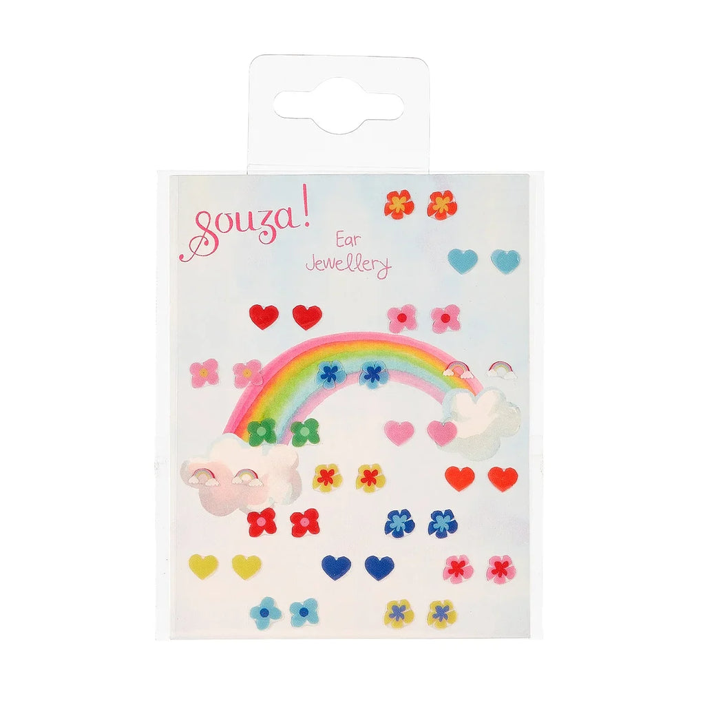 Souza Ear Stickers 19 Pairs | Flowers Hearts