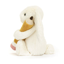 Jellycat Plush Amuseable Bashful Bunny With Pencil