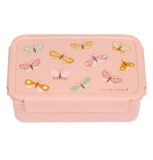 A Little Lovely Company Lunch Box With Dividers | Butterflies