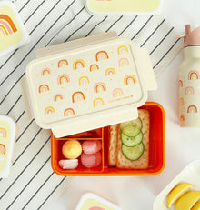 A Little Lovely Company Lunch Box With Dividers | Rainbows