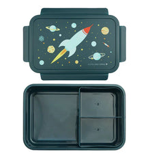 A Little Lovely Company Lunch Box With Dividers | Space