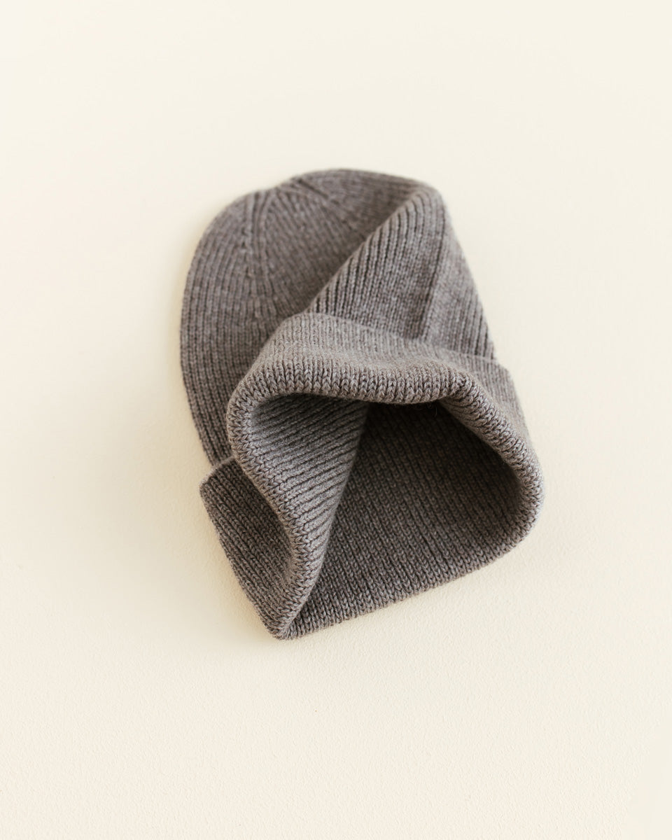 Hvid Newborn Beanie Fonzie 0-6M | Otter