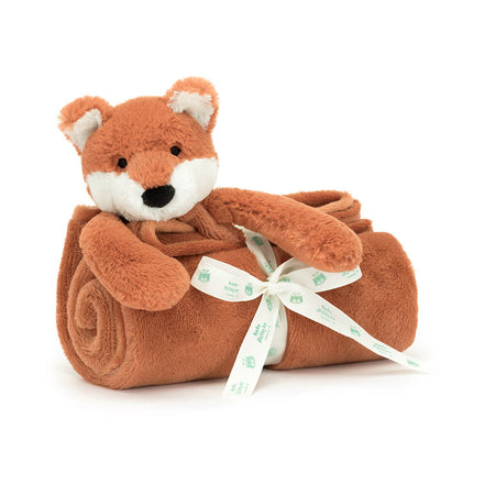 Jellycat Plush Toy Bashful Fox Cub Blankie