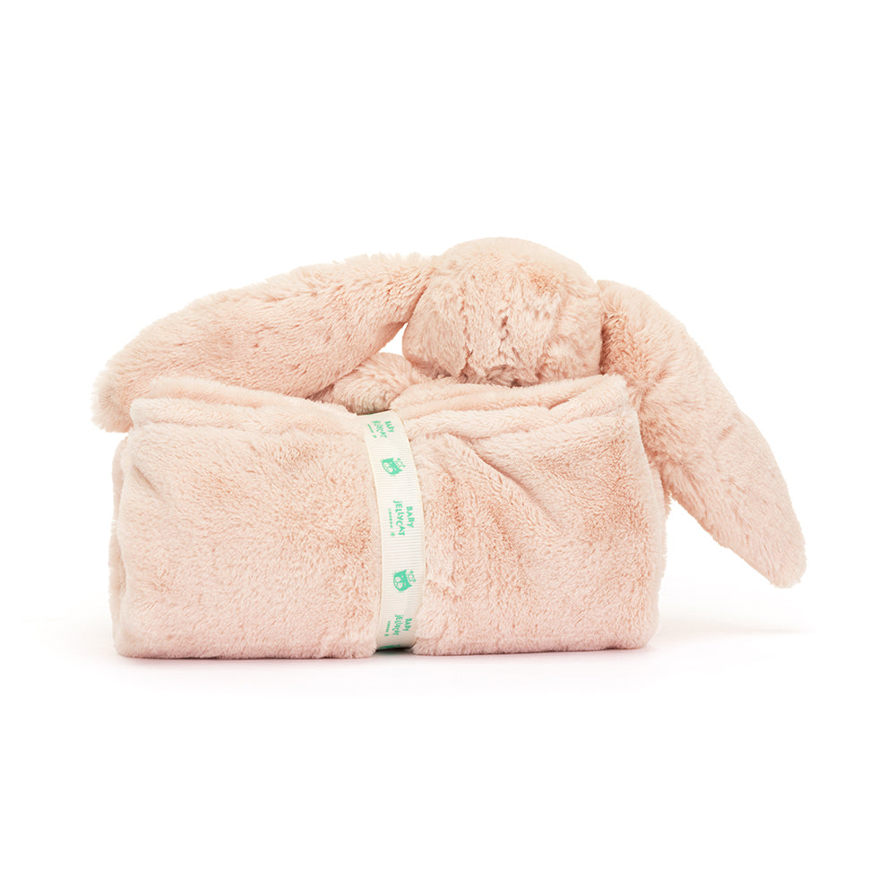 Jellycat Plush Toy Bashful Blush Bunny Blankie