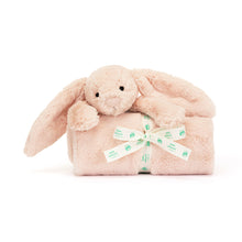 Jellycat Plush Toy Bashful Blush Bunny Blankie