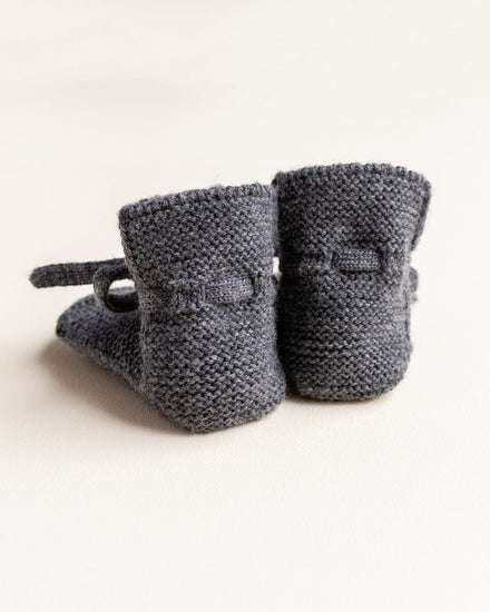 Hvid Booties | Charcoal