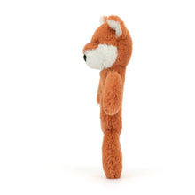 Jellycat Plush Toy Bashful Fox Cub Ring Rattle