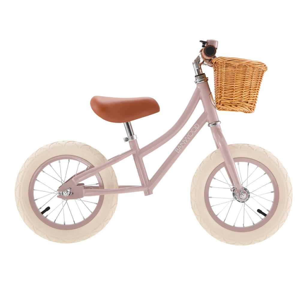 Banwood First Go Balance Bike | Dusty Pink
