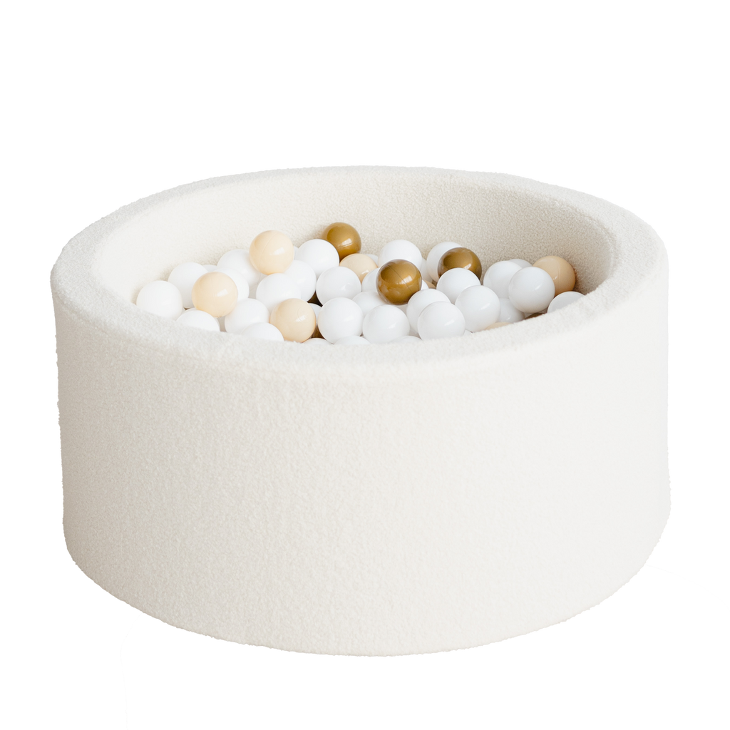 Moje Ball Pool Bouclé 90x40cm | Cream