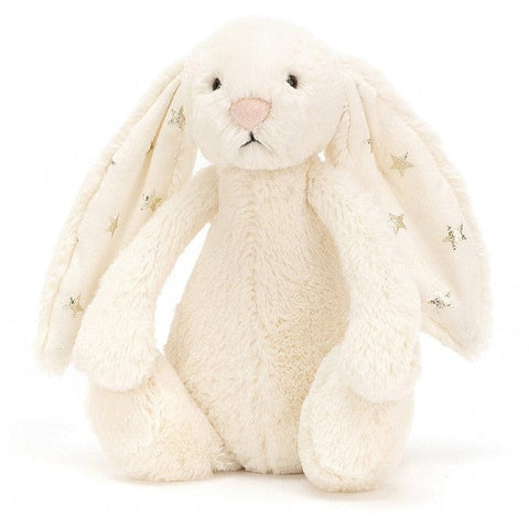 Jellycat hug Bashful Twinkle Bunny | White