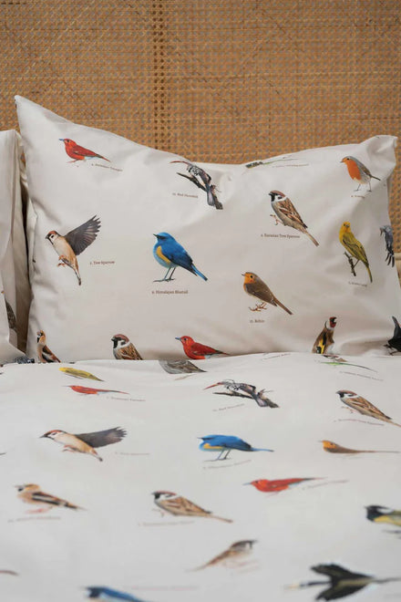 SNURK Duvet set 140x200/220cm | Birdwatching