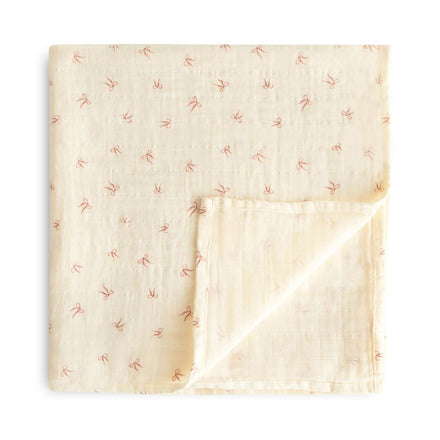 Mushie Muslin Cloth 120x120cm | Bows