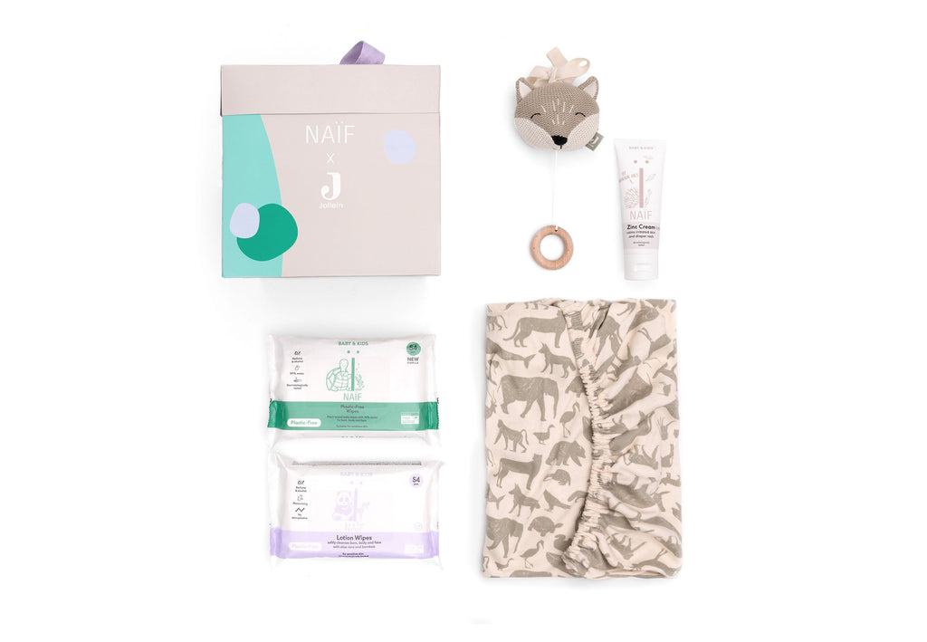 Jollein X Naïf Gift Set | Wipe for the future