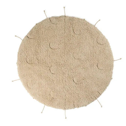 Lorena Canals Machinewasbaar Tapijt Rug 100cm | Moon Multishape