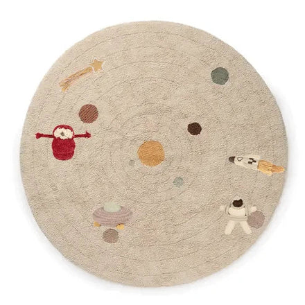 Lorena Canals Machinewasbaar Tapijt Rug 150cm | Solar System