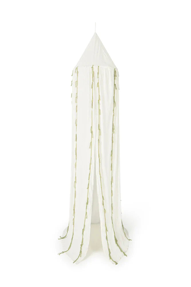 Lorena Canals Mosquito Net | Crepe Swan Ivory
