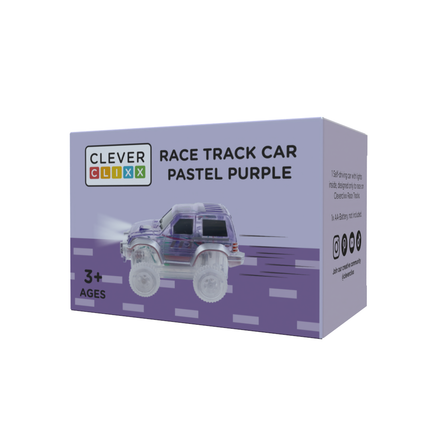 Cleverclixx Race Track Car Purple - Pre Order 23/02