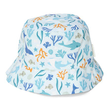 Little Dutch Reversible Sun Hat Honey Stripes /Ocean Dreams Blue