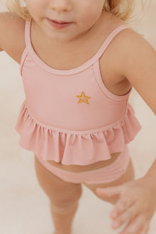 Little Dutch Bikini Flounces Starfish Pink