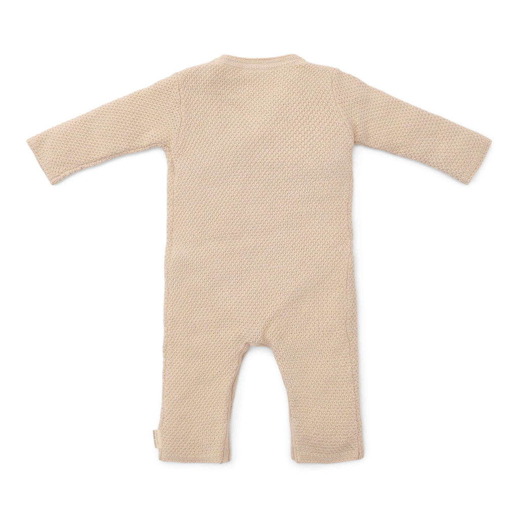 Little Dutch Knitted Baby Bodysuit | Sand