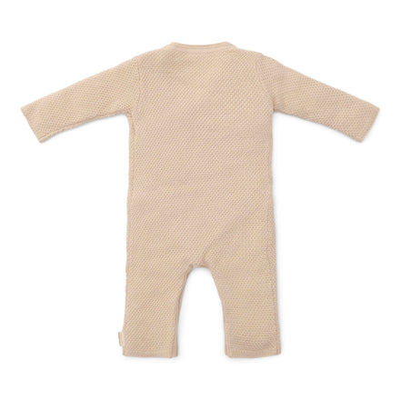 Little Dutch Knitted Baby Bodysuit | Sand