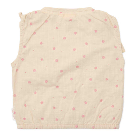 Little Dutch Blouse Sleeveless Sand