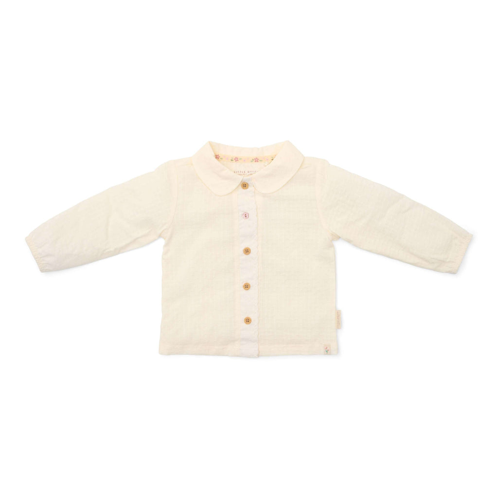 Little Dutch Blouse Long Sleeve Cream