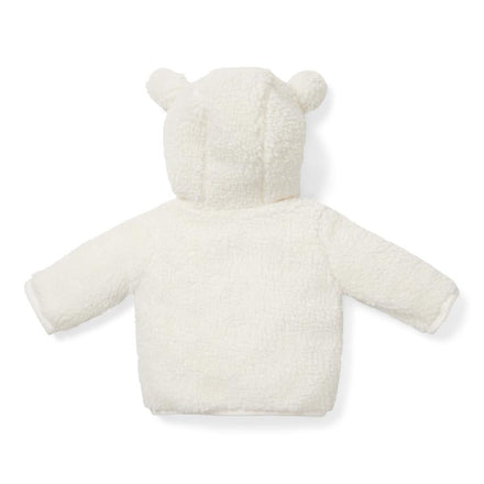 Little Dutch Teddy Jacket Baby Bunny | Off-white