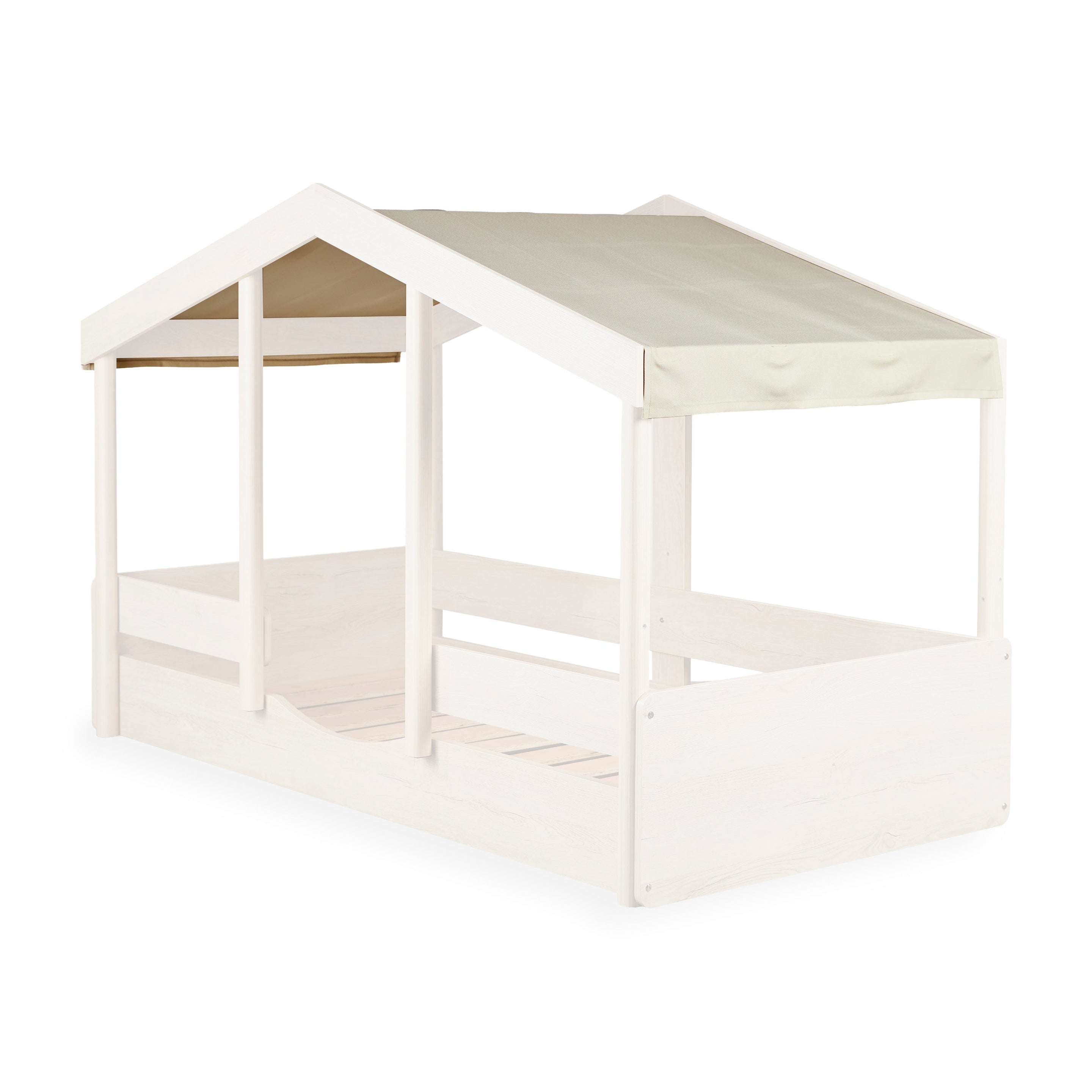 Quax House Bed Montessori 90x200 Textile Roof | Butter Supply W19