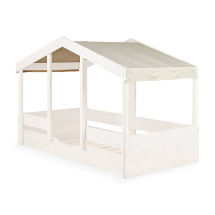 Quax House Bed Montessori 90x200 Textile Roof | Butter Supply W19