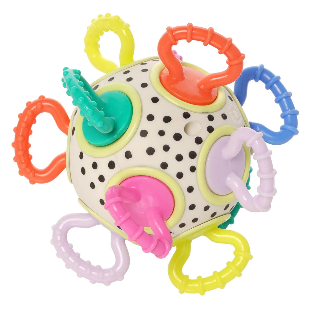 Manhattan Toys Sensory Baby Toy Click Clack Colorpop