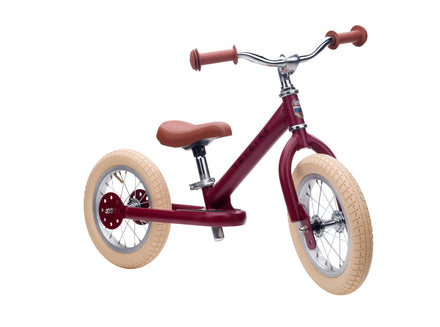 Trybike Steel balance bike | Matt Red