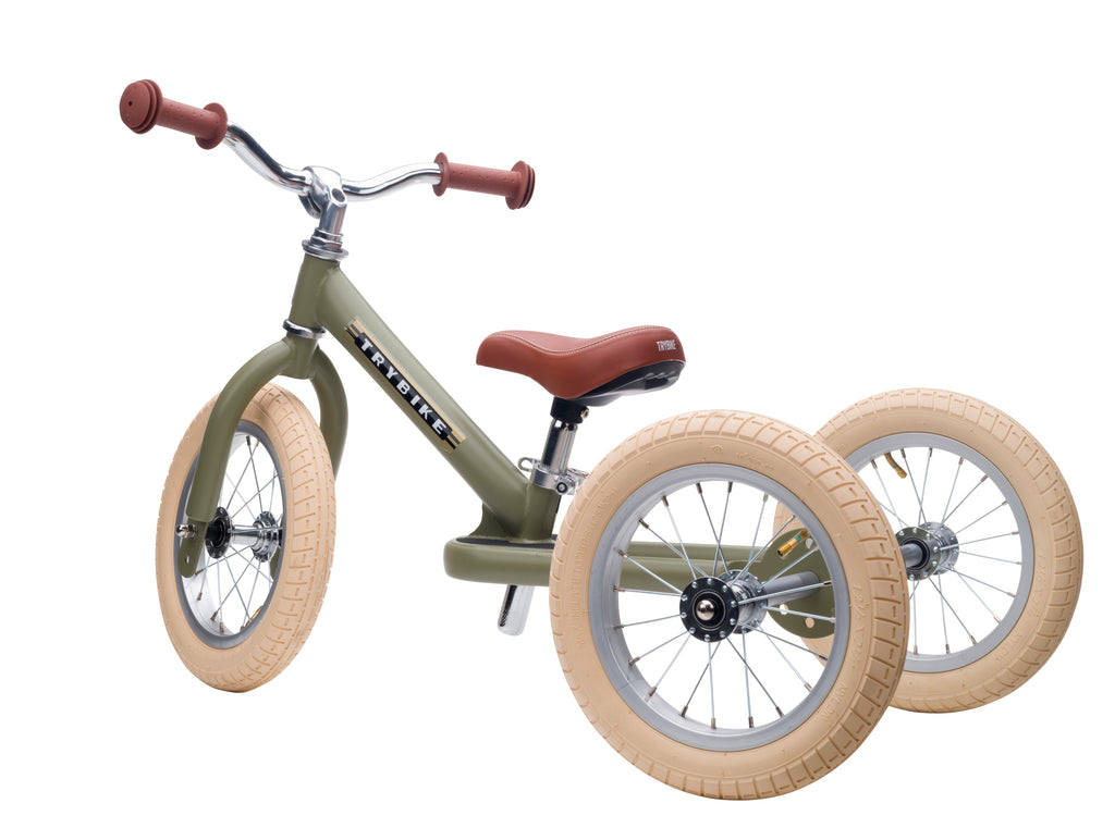 Trybike Steel Balance Bike 2-in-1 | Matt Green