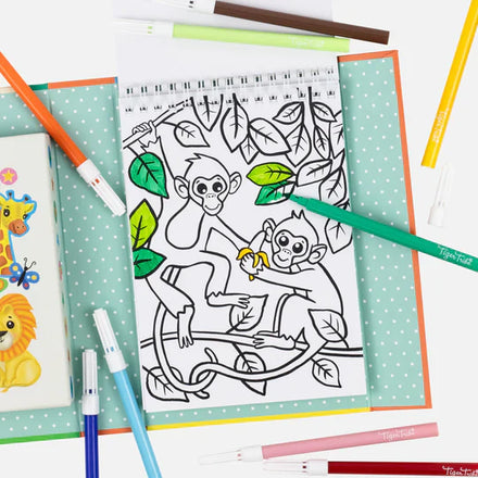 Tiger Tribe Take-Along Coloring Set | Wow