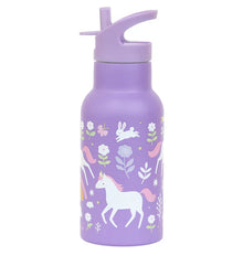 A Little Lovely Company Stainless Steel Drinking Bottle | Unicorn Dreams