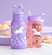 A Little Lovely Company Stainless Steel Drinking Bottle | Unicorn Dreams