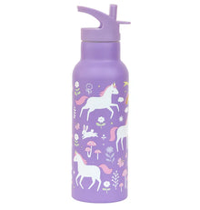 A Little Lovely Company Stainless Steel Xl Drinking Bottle | Unicorn Dreams