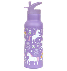 A Little Lovely Company Stainless Steel Xl Drinking Bottle | Unicorn Dreams