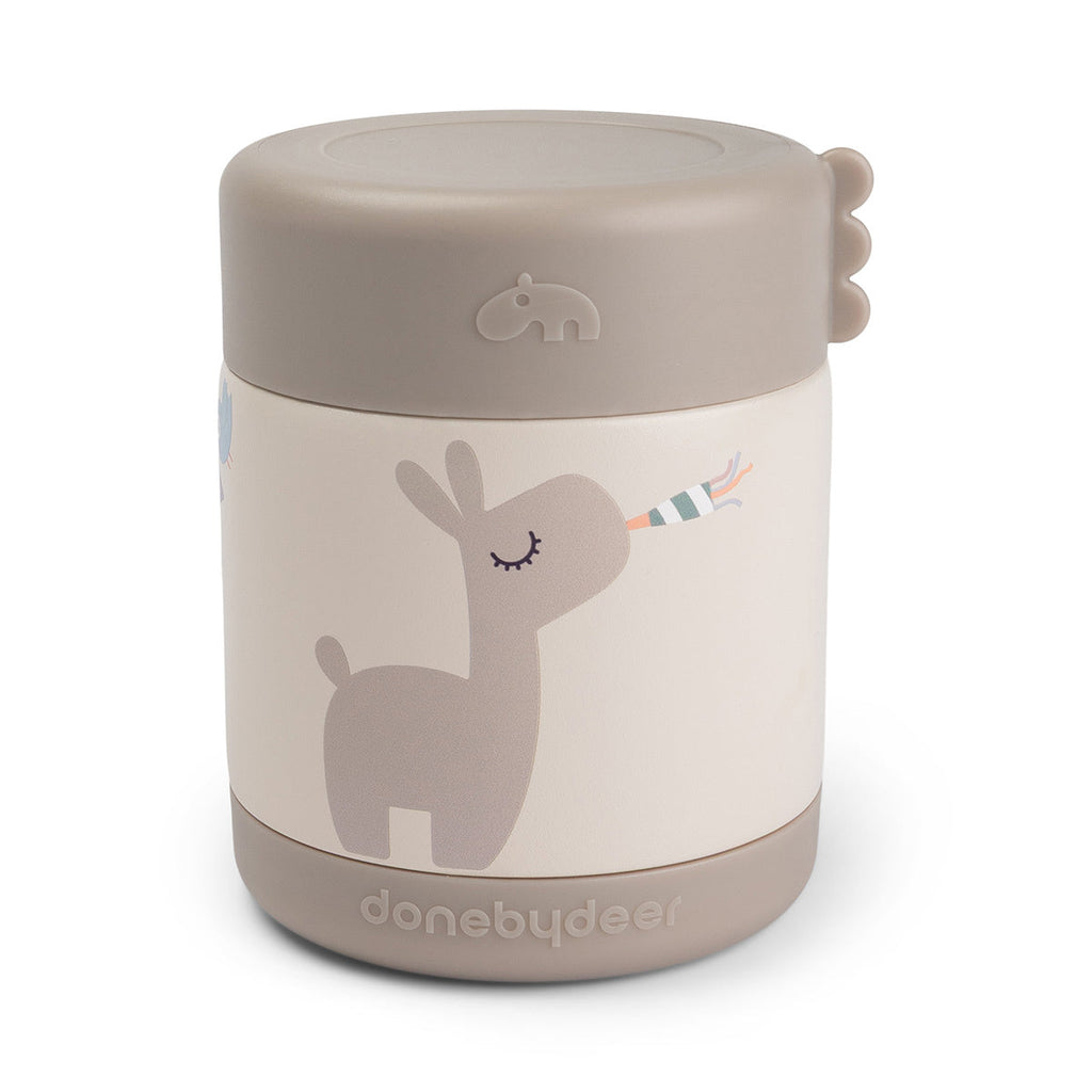 Done By Deer Thermal Food Jar 300ml | Celebration Sand