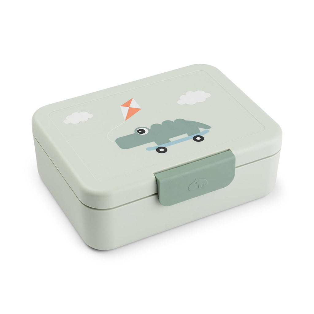 Done By Deer Lunch Box With Divider | Playground Green