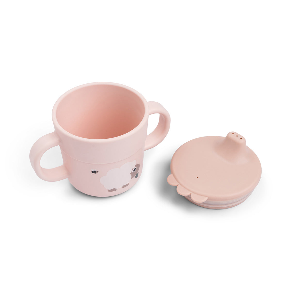 Done By Deer Silicone Spout Drinking Cup | Tiny Farm Powder