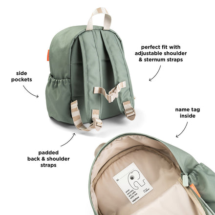 Done By Deer Backpack | Playground Green