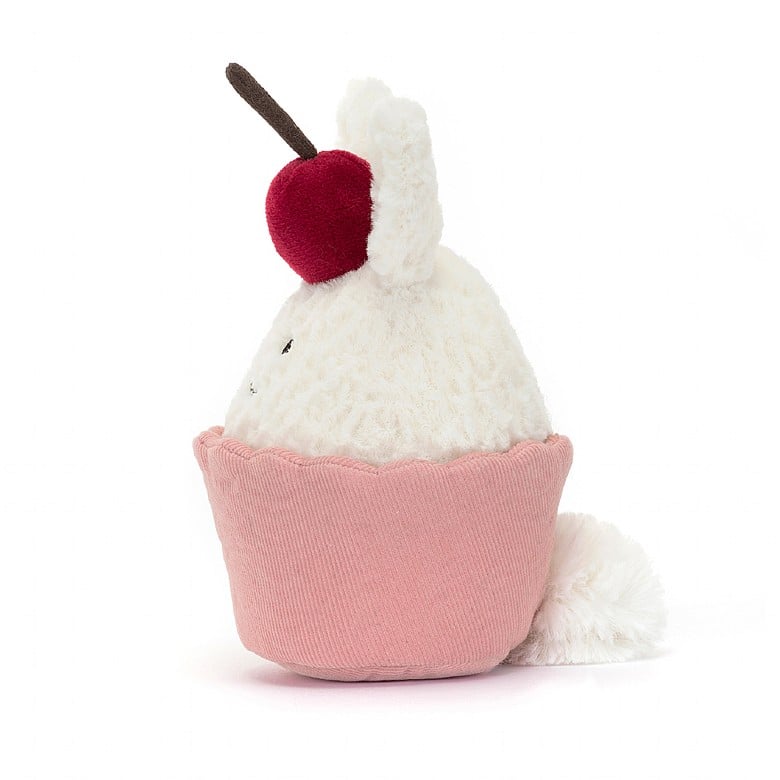 Jellycat Cuddle Toy I am Dinty Dessert Bunny Cupcake | 14x10cm