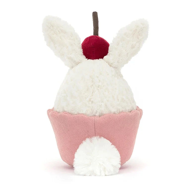 Jellycat Cuddle Toy I am Dinty Dessert Bunny Cupcake | 14x10cm