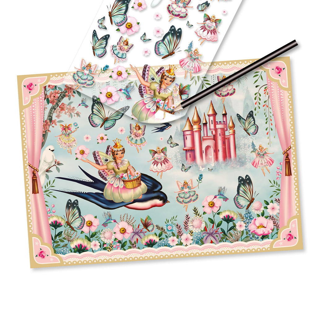 Djeco Scratch Plates | Fairyland
